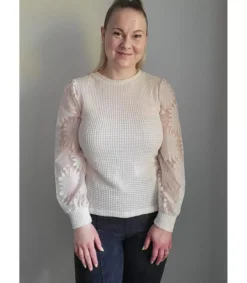 LC Beige vohveipaita auringonkukaiia eh-puihihoia