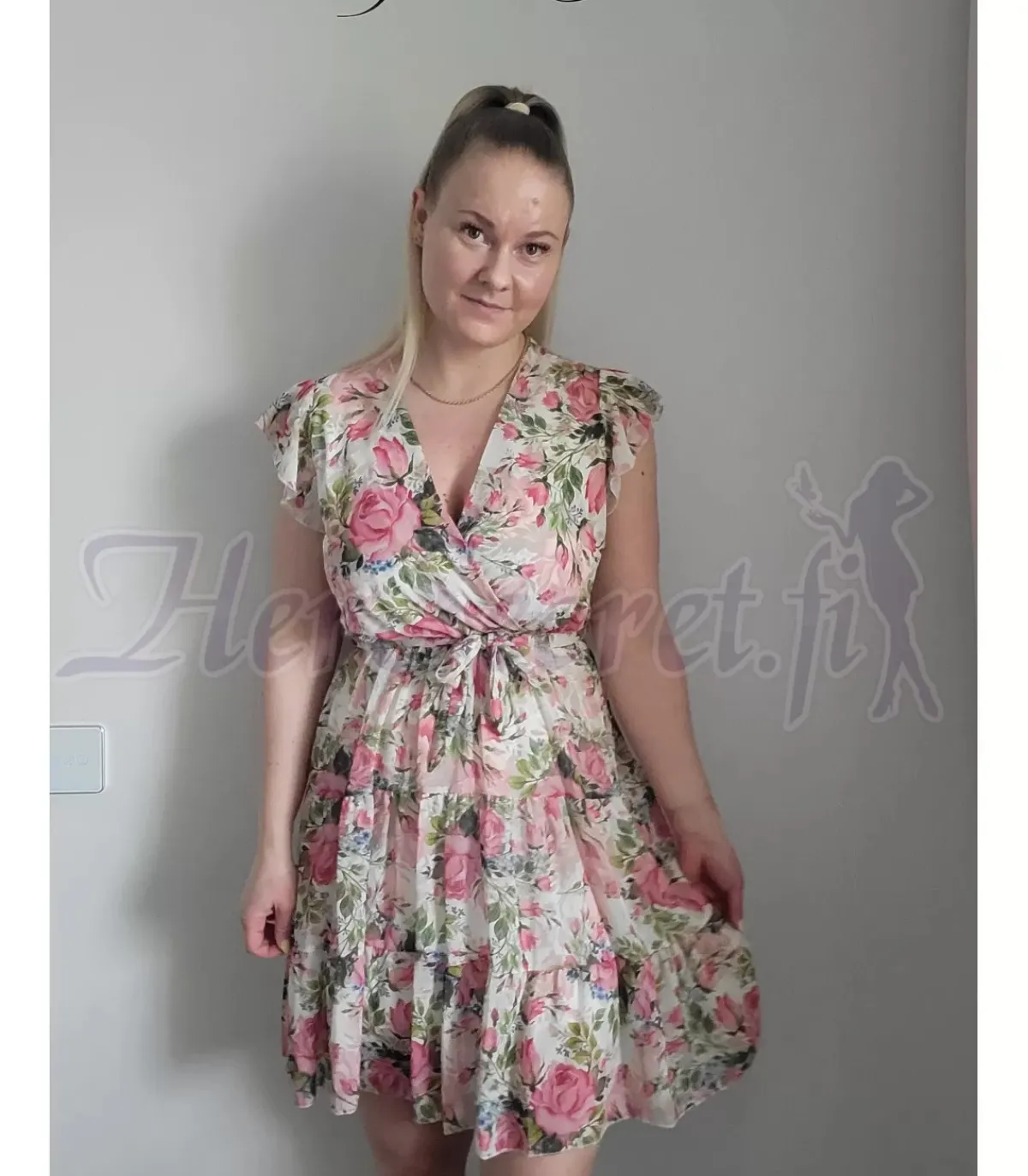 Hersecret Elle Style Enolie kukkakuvioinen mekko