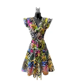 Hersecret Elle Style Enolie värikäs mekko