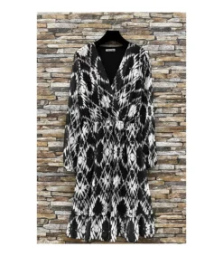 Hersecret Elle Style Lina mustavalkoinen mekko