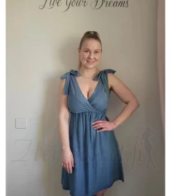 Hersecret Elle Style Lyo sininen farkkumekko