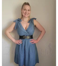 Hersecret Elle Style Lyo sininen farkkumekko