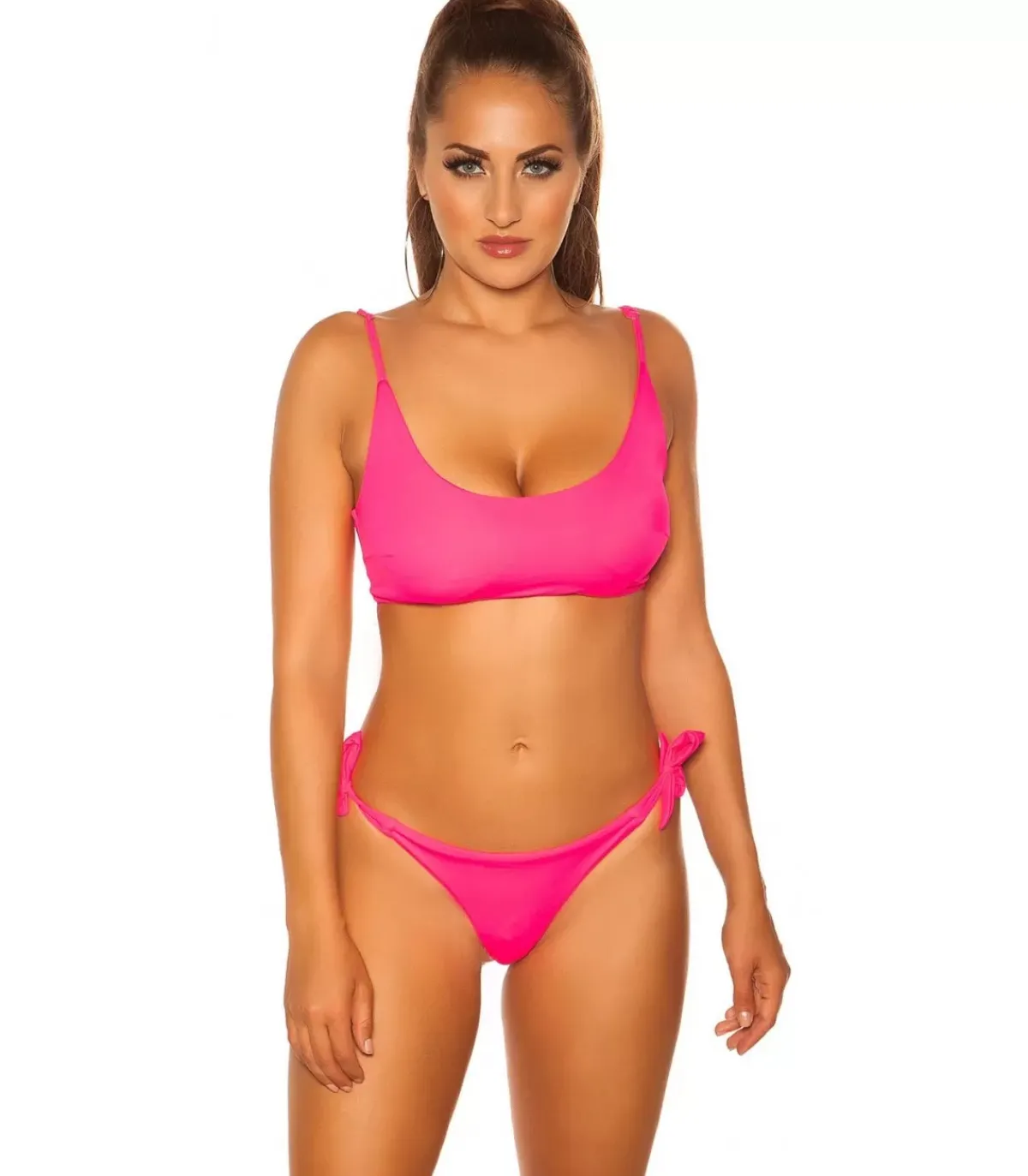 Koucla neonpinkit baic bikiniiivit