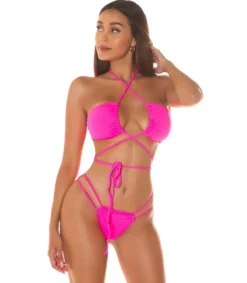 Koucla neonpinkit narubikiniiivit