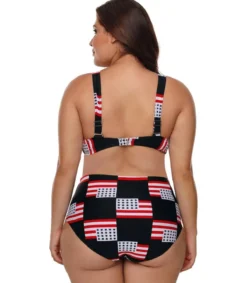 LC Lippuprinttikuvioiset bikinit