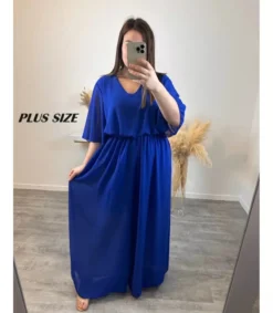 Hersecret Mily sininen lyhythihainen jumpsuit