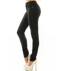 Hersecret Miss RJ jeans basic mustat push up -farkut