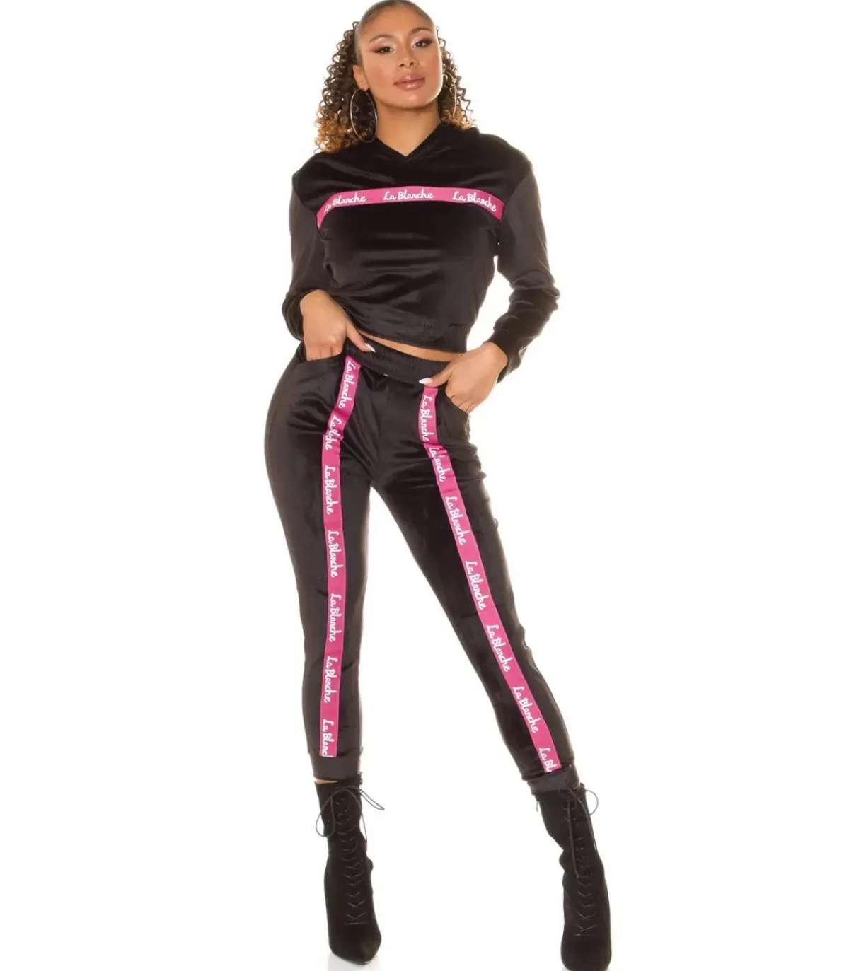 Koucla Mustapinkki La Blanche oloasusetti