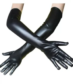 Hersecret Mustat PVC-hansikkaat