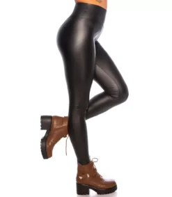 Koucla Mustat wetlook thermoleggingsit