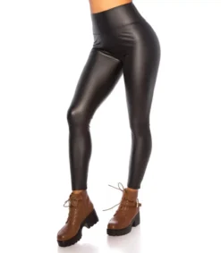 Koucla Mustat wetlook thermoleggingsit