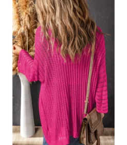 LC Pinkki virkattu kimono
