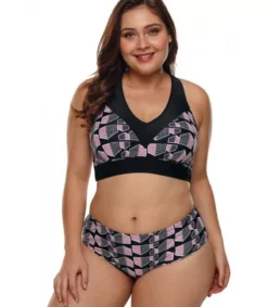 LC Printtikuvioiset v-bikinit