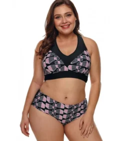 LC Printtikuvioiset v-bikinit
