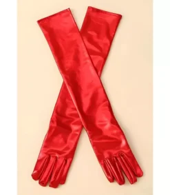 Hersecret Punaiset PVC-hansikkaat