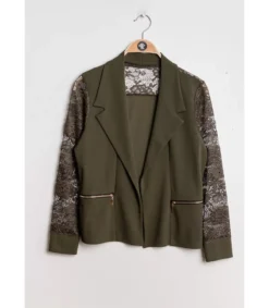 Hersecret Soleil Star khaki pitsihihainen bleiseri
