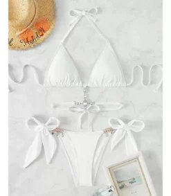 Hersecret Valkoiset bling narubikinit