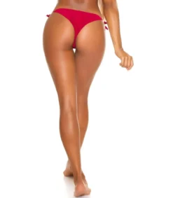 Koucla Viininpunaiset brazilian bikinihousut
